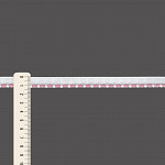 VIVO PONTILHADO 1,3cm SEM BENEFICIAMENTO/ROSADO 50m