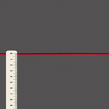 CORDÃO ELÁSTICO AGULHADO FINO 4mm VERMELHO 100m