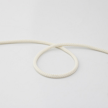 CORDÃO ELÁSTICO AGULHADO MÉDIO 6mm CHAMPAGNE 50m