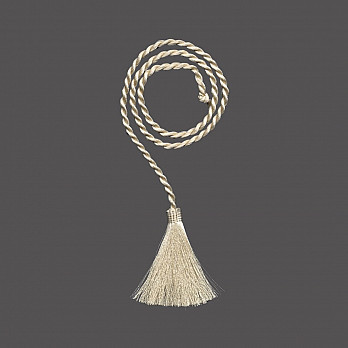 CORDÃO FINO 4mm COM PINGENTE PALHA 65cm 50un