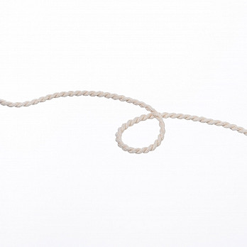CORDÃO FINO GITANA 4mm CRU 30m