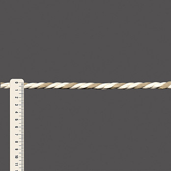 CORDÃO GROSSO 9mm CHAMPAGNE/CEVADA 50m