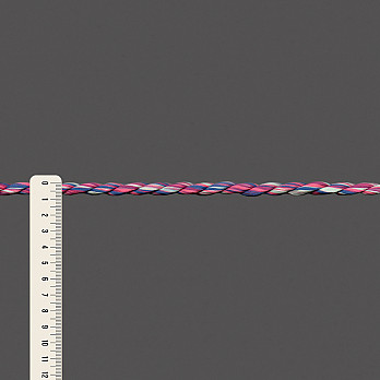 CORDÃO MÉDIO 7,5mm GOIABA/VERDE/UVA/AZUL 30m