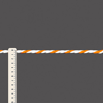 CORDÃO MÉDIO 7mm SEM BENEFICIAMENTO/AMARELO GEMA 50m