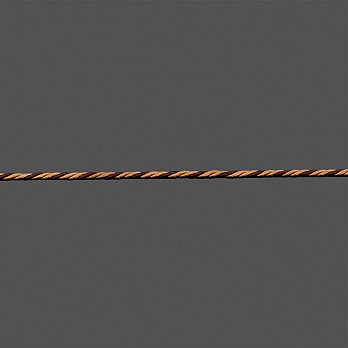 CORDÃO SÃO FRANCISCO EXTRA FINO 3mm BEGE/MARROM 30m