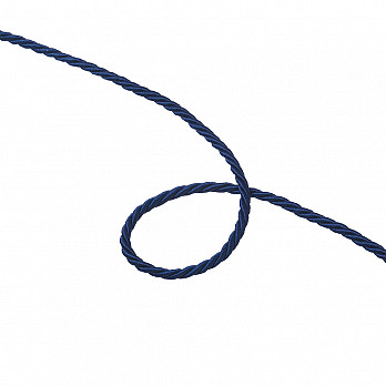 CORDÃO SÃO FRANCISCO FINO 4mm AZUL ESCURO 30m