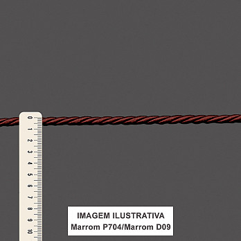CORDÃO SÃO FRANCISCO GROSSO 7mm MARROM 30m