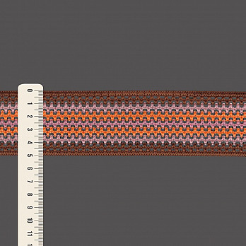 ELÁSTICO CROCHÊ 5cm MARROM/ROSÉ VELHO/SALMÃO/ROSA ENVELHECIDO 25m
