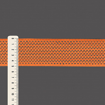 ELÁSTICO CROCHÊ 5cm SALMÃO 25m