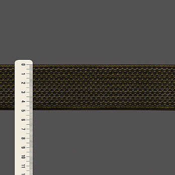 ELÁSTICO CROCHÊ 5cm VERDE MUSGO 25m