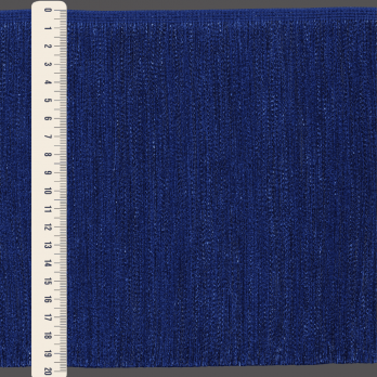 ELÁSTICO FRANJADO LISO 19,8cm AZUL/AZUL ROYAL/AZUL 10m