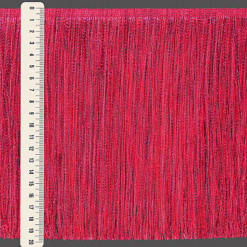 ELÁSTICO FRANJADO LISO 19,8cm PINK/ROSA/PINK 10m
