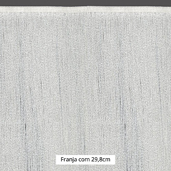 ELÁSTICO FRANJADO LISO 29,8cm CHAMPAGNE 10m