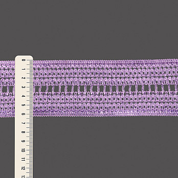 ELÁSTICO PALITO 6,3cm LAVANDA/PÚRPURA 25m