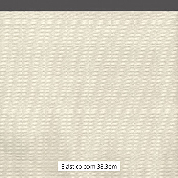 ELÁSTICO PEROBA Nº400 383mm CHAMPAGNE 1m