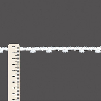 ELÁSTICO POMPOM 1,1cm SEM BENEFICIAMENTO 25m