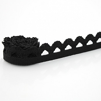 ELASTICO SIANINHA 1,7cm PRETO 50m