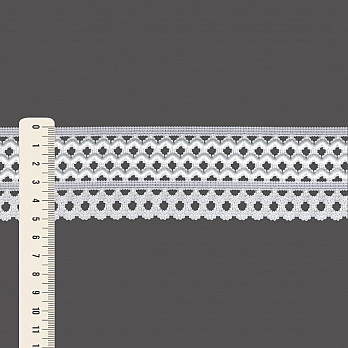 ELÁSTICO SIANINHA BOLINHA 3,3cm SEM BENEFICIAMENTO 1m