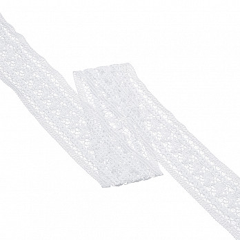 ENTREMEIO BARROCO 5,5cm BRANCO 30m