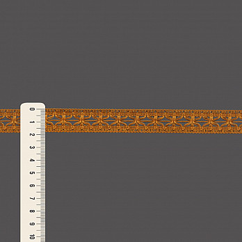 ENTREMEIO BIGODE 1,8cm MOSTARDA 50m