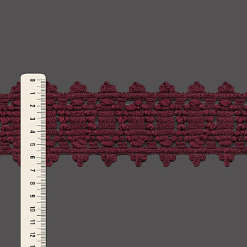 ENTREMEIO BOLINHA CORDÃO 6,3cm MALBEC 30m