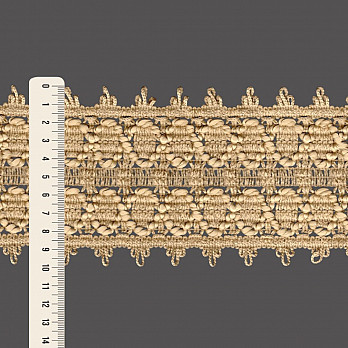 ENTREMEIO BOLINHA CORDÃO 9,9cm AREIA ESCURO 10m