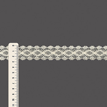 ENTREMEIO CROCHÊ BRUNA 2,7cm CRU 30m