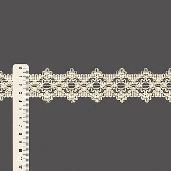 ENTREMEIO CROCHE MANDALA 4,2cm CHAMPAGNE 50m