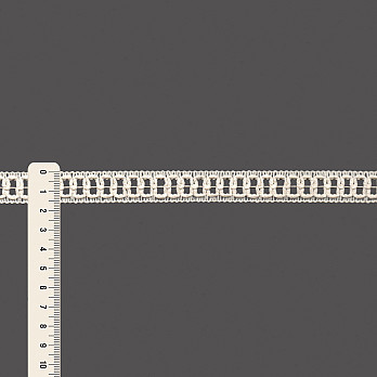 ENTREMEIO CROCHÊ TRAMADO 1,6cm CRU 30m