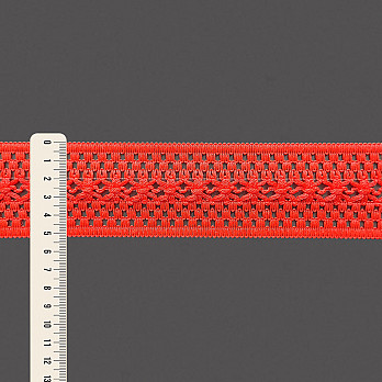 ENTREMEIO FLOR 5,2cm TUTTI FRUTTI NEON 30m