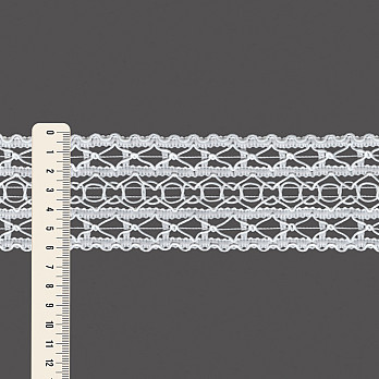 ENTREMEIO MACRAMÊ 6,2cm SEM BENEFICIAMENTO 30m