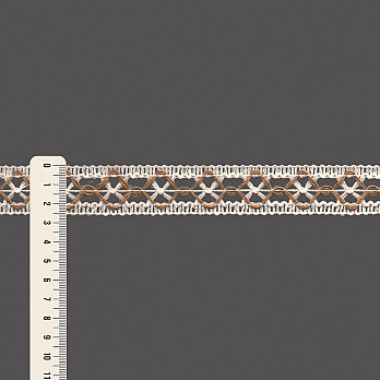ENTREMEIO MACRAMÊ LEXIE 2,6cm CRU/JUTA 30m