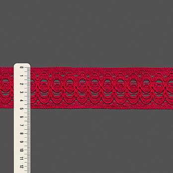 ENTREMEIO ONDULADO 5cm PINK 30m
