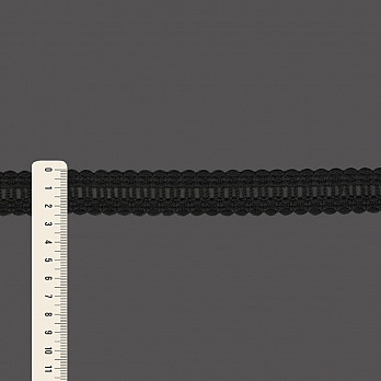 ENTREMEIO PALITO 2,5cm PRETO 50m