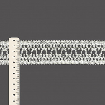ENTREMEIO PALITO 4,4cm CHAMPAGNE/PRATA 30m