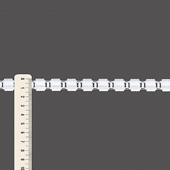 ENTREMEIO PASSA FITA 1,4cm BRANCO 30m