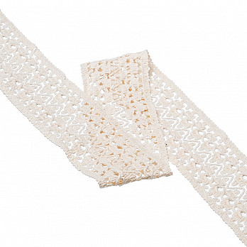 ENTREMEIO ZIG ZAG BOLINHA LOLLA 5,8cm CRU 30m