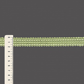 ENTREMEIO ZIG ZAG BRIANA 1,9cm MILITAR ENVELHECIDO 50m