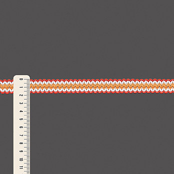 ENTREMEIO ZIG ZAG BRIANA 1,9cm TANGERINA/SEM BENEFICIAMENTO/AMARELO 30m