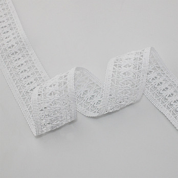 ENTREMEIO ZIG ZAG X TRILENIUM 3,8cm BRANCO 30m