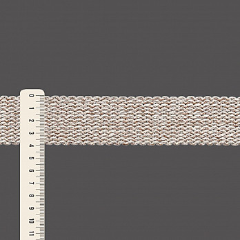 FITA RÍGIDA 4cm CRU/MARROM MÉDIO 20m