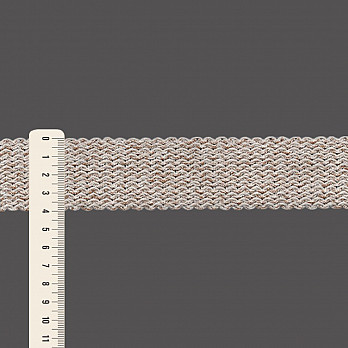 FITA RÍGIDA 4cm CRU/MARROM MÉDIO 20m