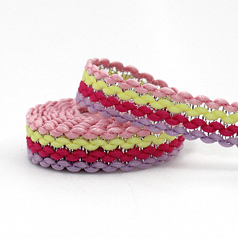 FITA RÍGIDA ZIG ZAG RUBY 1,3cm ROSA BEBÊ/AMARELO BEBÊ/ROSA PINK/LILÁS/PRATA 50m