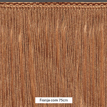 FRANJA CAMADAS MÉDIA LISA ADELE 75cm BEGE/CARAMELO/MARROM/CAMURÇA 10m