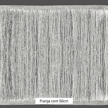 FRANJA ENTREMEIO FINA 50cm CHAMPAGNE 10m