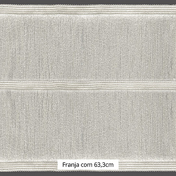FRANJA ENTREMEIO MÉDIA 63,3cm CHAMPAGNE 10m