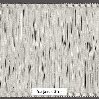 FRANJA ENTREMEIO TESSA 31cm SEM BENEFICIAMENTO 10m