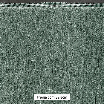 FRANJA ESPESSA LISA 39,8cm VERDE ACINZENTADO 10m