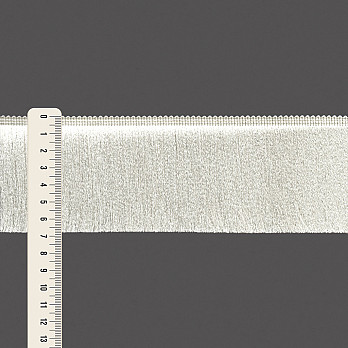 FRANJA ESPESSA LISA 6,8cm CHAMPAGNE 10m
