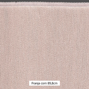 FRANJA ESPESSA LISA 89,8cm ROSA 10m